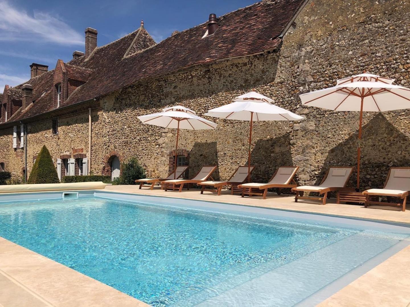 Maison D'Hotes Le Prieure Du Preux Sepeaux-Saint-Romain Exteriör bild